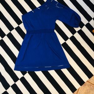 Sugarlips one shoulder sleeve dress